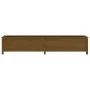 Arriate elevado de jardín madera pino marrón miel 199,5x40x39cm de , Maceteros y jardineras - Ref: Foro24-825271, Precio: 147...