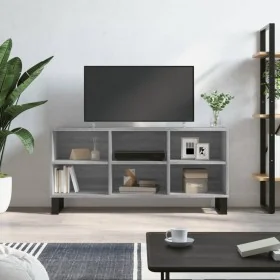 TV stand made of Sonoma gray engineered wood 103.5x30x50 cm by , TV Furniture - Ref: Foro24-827002, Price: 63,04 €, Discount: %