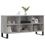 TV stand made of Sonoma gray engineered wood 103.5x30x50 cm by , TV Furniture - Ref: Foro24-827002, Price: 63,04 €, Discount: %