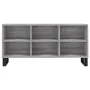 TV stand made of Sonoma gray engineered wood 103.5x30x50 cm by , TV Furniture - Ref: Foro24-827002, Price: 63,04 €, Discount: %