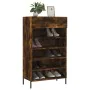 Engineered wood smoked oak shoemaker 60x35x105 cm by , Closets and storage - Ref: Foro24-829625, Price: 79,41 €, Discount: %