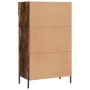 Engineered wood smoked oak shoemaker 60x35x105 cm by , Closets and storage - Ref: Foro24-829625, Price: 79,41 €, Discount: %