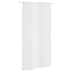 Balkon-Sonnensegel aus weißem Oxford-Stoff, 120x240 cm. von , Sonnenschirme - Ref: Foro24-148495, Preis: 34,50 €, Rabatt: %