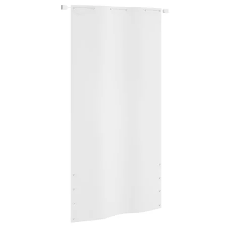 Balcony screen awning, white Oxford fabric, 120x240 cm. by , Umbrellas - Ref: Foro24-148495, Price: 34,47 €, Discount: %