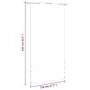 Balcony screen awning, white Oxford fabric, 120x240 cm. by , Umbrellas - Ref: Foro24-148495, Price: 34,47 €, Discount: %