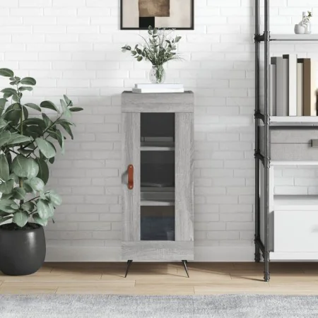Engineered wood gray Sonoma sideboard 34.5x34x90 cm by , Sideboards - Ref: Foro24-828770, Price: 43,33 €, Discount: %