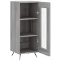 Ingenieurholz-Sideboard in Sonoma-Grau 34,5x34x90 cm von , Sideboards - Ref: Foro24-828770, Preis: 43,33 €, Rabatt: %
