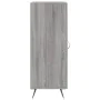 Ingenieurholz-Sideboard in Sonoma-Grau 34,5x34x90 cm von , Sideboards - Ref: Foro24-828770, Preis: 43,33 €, Rabatt: %