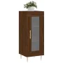 Engineered wood brown oak sideboard 34.5x34x90 cm by , Sideboards - Ref: Foro24-828787, Price: 55,50 €, Discount: %