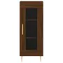 Engineered wood brown oak sideboard 34.5x34x90 cm by , Sideboards - Ref: Foro24-828787, Price: 55,50 €, Discount: %