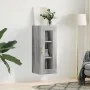 Armario de pared gris Sonoma 34,5x34x90 cm de , Aparadores - Ref: Foro24-828906, Precio: 51,75 €, Descuento: %