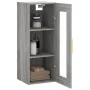 Armario de pared gris Sonoma 34,5x34x90 cm de , Aparadores - Ref: Foro24-828906, Precio: 51,75 €, Descuento: %