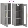 Armario de pared gris Sonoma 34,5x34x90 cm de , Aparadores - Ref: Foro24-828906, Precio: 51,75 €, Descuento: %