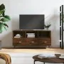 Engineered wood TV stand in brown oak, 102x36x50 cm by , TV Furniture - Ref: Foro24-829011, Price: 56,05 €, Discount: %