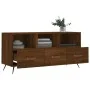 TV-Möbel aus braunem Eichenfurnierholz, 102x36x50 cm. von , TV-Möbel - Ref: Foro24-829011, Preis: 56,05 €, Rabatt: %