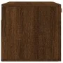 Wandschrank aus braunem Eichenholz 80x36,5x35 cm. von , Schließfächer und Lagerschränke - Ref: Foro24-830059, Preis: 32,80 €,...