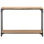 Massivholz-Konsolentisch aus Akazienholz 110x30x75 cm von , Seitentische - Ref: Foro24-320261, Preis: 126,87 €, Rabatt: %
