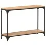 Massivholz-Konsolentisch aus Akazienholz 110x30x75 cm von , Seitentische - Ref: Foro24-320261, Preis: 126,87 €, Rabatt: %