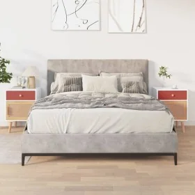 Nachttische 2 Stück aus weißem Sperrholz 40x30x55 cm von , Nachttische - Ref: Foro24-352143, Preis: 93,00 €, Rabatt: %