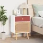 Mesitas de noche 2 uds madera contrachapada blanco 40x30x55 cm de , Mesitas de noche - Ref: Foro24-352143, Precio: 93,00 €, D...