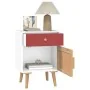 Mesitas de noche 2 uds madera contrachapada blanco 40x30x55 cm de , Mesitas de noche - Ref: Foro24-352143, Precio: 93,00 €, D...
