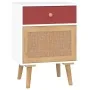Mesitas de noche 2 uds madera contrachapada blanco 40x30x55 cm de , Mesitas de noche - Ref: Foro24-352143, Precio: 93,00 €, D...