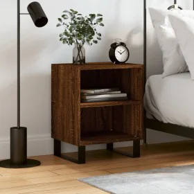 Nachttisch aus Eichen-Ingenieurholz, braun, 40x30x50 cm. von , Nachttische - Ref: Foro24-826810, Preis: 38,32 €, Rabatt: %