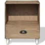Braune Nachttische, 2 Stück Massivholz von , Nachttische - Ref: Foro24-243162, Preis: 110,93 €, Rabatt: %