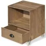 Braune Nachttische, 2 Stück Massivholz von , Nachttische - Ref: Foro24-243162, Preis: 110,93 €, Rabatt: %