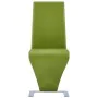 Sillas de comedor forma de zigzag 2 uds cuero sintético verde de , Sillas de comedor - Ref: Foro24-281898, Precio: 223,70 €, ...