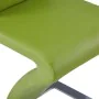 Sillas de comedor forma de zigzag 2 uds cuero sintético verde de , Sillas de comedor - Ref: Foro24-281898, Precio: 223,70 €, ...