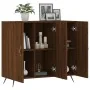 Ingenieurholz-Sideboard in Eichenbraun 90x34x80 cm von , Sideboards - Ref: Foro24-828083, Preis: 83,31 €, Rabatt: %