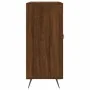 Engineered wood brown oak sideboard 90x34x80 cm by , Sideboards - Ref: Foro24-828083, Price: 83,31 €, Discount: %