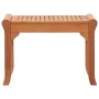 Banco de jardín madera maciza de eucalipto 64 cm de , Bancos de jardín - Ref: Foro24-47289, Precio: 88,31 €, Descuento: %