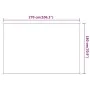 Vertikale Markise in Weiß, 180x270 cm, Oxford-Gewebe. von , Sonnenschirme - Ref: Foro24-148171, Preis: 28,11 €, Rabatt: %