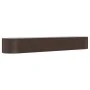 Planter raised bed steel powder coating brown 507x100x68cm by , Pots and planters - Ref: Foro24-319080, Price: 214,76 €, Disc...