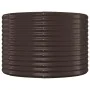 Planter raised bed steel powder coating brown 507x100x68cm by , Pots and planters - Ref: Foro24-319080, Price: 214,76 €, Disc...