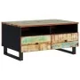 Recycled and plywood coffee table 80x54x40 cm by , Coffee table - Ref: Foro24-351956, Price: 170,91 €, Discount: %