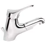 SCHÜTTE ATTICA chrome basin mixer tap with pull-out shower by , Faucets - Ref: Foro24-434557, Price: 92,15 €, Discount: %