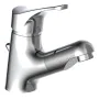 SCHÜTTE ATTICA chrome basin mixer tap with pull-out shower by , Faucets - Ref: Foro24-434557, Price: 92,15 €, Discount: %