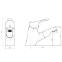 SCHÜTTE ATTICA chrome basin mixer tap with pull-out shower by , Faucets - Ref: Foro24-434557, Price: 92,15 €, Discount: %