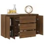 Sideboard mit 3 Schubladen in Eichenbraun 120x41x75 cm von , Sideboards - Ref: Foro24-813064, Preis: 151,94 €, Rabatt: %