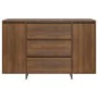 Sideboard with 3 oak brown drawers 120x41x75 cm by , Sideboards - Ref: Foro24-813064, Price: 151,94 €, Discount: %