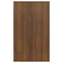 Sideboard with 3 oak brown drawers 120x41x75 cm by , Sideboards - Ref: Foro24-813064, Price: 151,94 €, Discount: %
