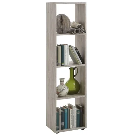 FMD Regal mit 4 Fächern in Sandeiche-Farbe von , Bücherregale und Regale - Ref: Foro24-428754, Preis: 99,11 €, Rabatt: %
