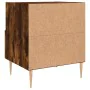 Engineered smoked oak wood bedside table 40x35x47.5 cm by , Nightstands - Ref: Foro24-827414, Price: 41,33 €, Discount: %