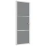 Innentür aus Glas ESG und weißem Aluminium 76x201,5 cm von , Türen für zu Hause - Ref: Foro24-350584, Preis: 191,40 €, Rabatt: %