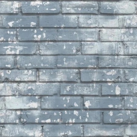 Noordwand Papel de pared Urban Friends & Coffee Bricks azul y blanco de , Papel pintado - Ref: Foro24-425319, Precio: 20,44 €...