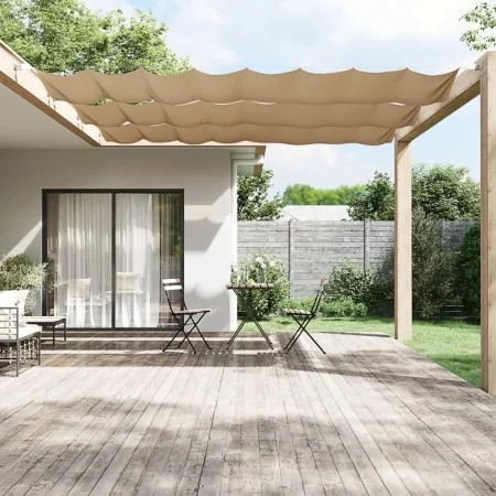 Toldo vertical tela oxford gris taupé 60x600 cm de , Sombrillas - Ref: Foro24-148398, Precio: 28,23 €, Descuento: %
