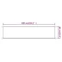 Vertical awning in gray taupe Oxford fabric 60x600 cm by , Umbrellas - Ref: Foro24-148398, Price: 28,25 €, Discount: %